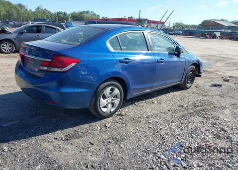 2015 Honda Civic Lx из США, поврежденный, VIN 19XFB2F52FE240783